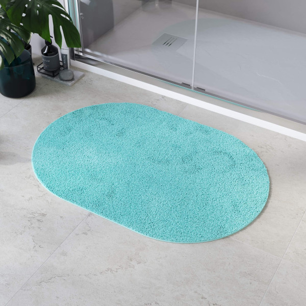 Коврик для ванной RGW 90x60 мятный (624108-109)