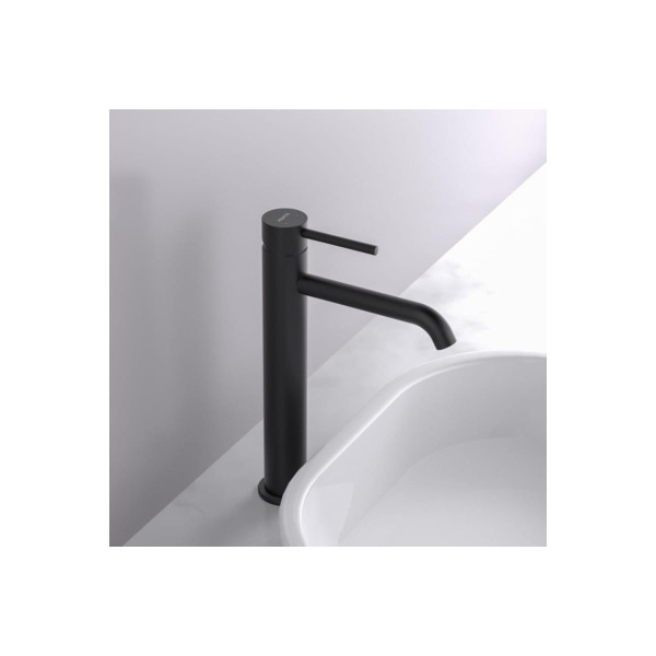 Смеситель для раковины Aquatek Европа черный матовый (AQ1304MB)