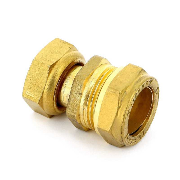 Соединение прямое 15x3/4"В (обжим) с накид. гайкой Tiemme (1100159) Соединение прямое 15x3/4"В (обжим) с накид. гайкой Tiemme (1100159)