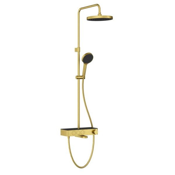 Душевая система Vitra Core Round золотой (A4730925EXP) Душевая система Vitra Core Round золотой (A4730925EXP)