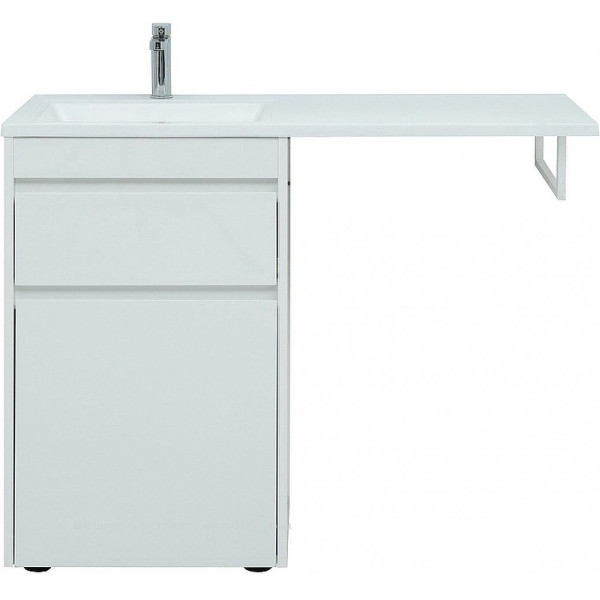 Тумба напольная Aquanet Токио 58 белый (напольная, 1 ящик) (00239290) Тумба напольная Aquanet Токио 58 белый (напольная, 1 ящик) (00239290)