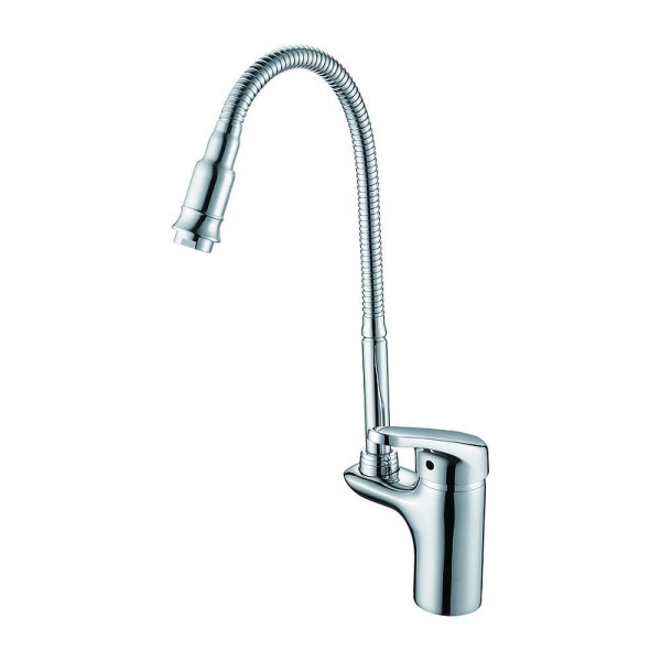 Смеситель для кухни Dlin с гибким изливом хром (D155460-Q)