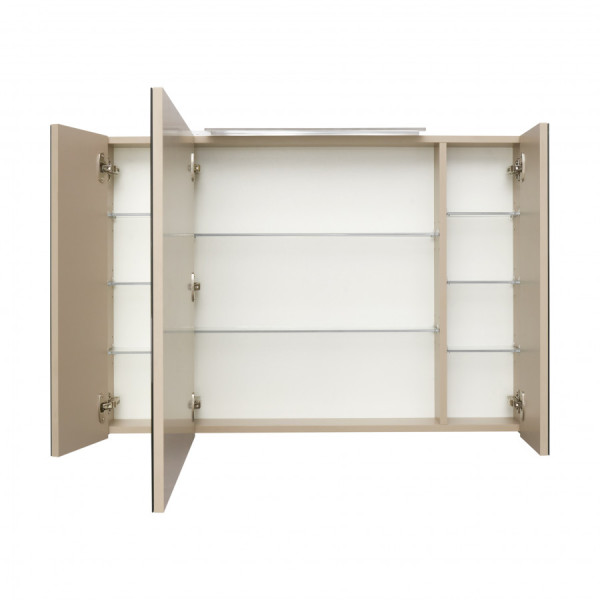 Шкаф зеркальный Roca Oleta 1000x137x700 капучино (A857648515)