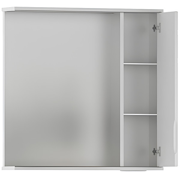 Шкаф зеркальный Volna Adel 700x700 белый (zsADEL70.R-01)