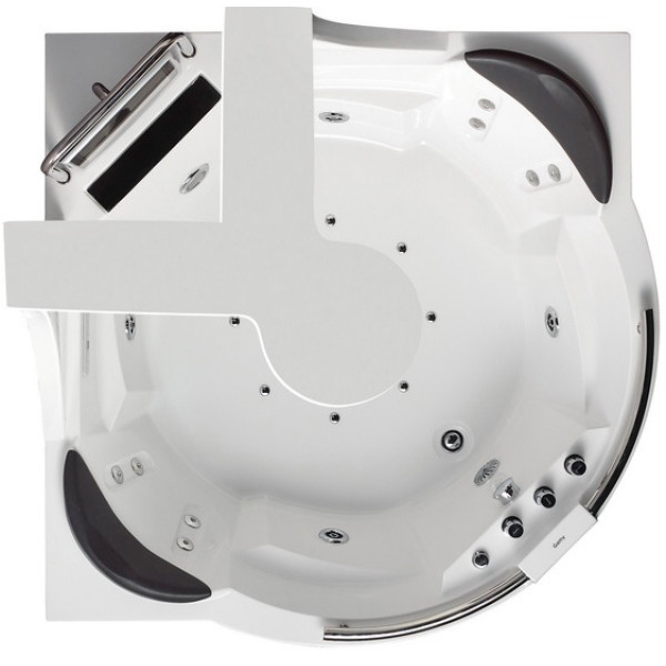 Ванна гидромассажная и аэромассажная Gemy G9070 O 1610х1610х2250