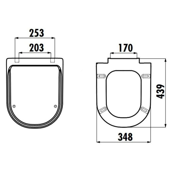 Сиденье для унитаза Creavit с микролифтом белое (KC0303.01.1300E)