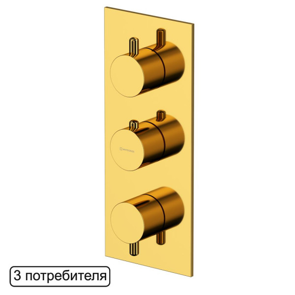 Смеситель для душа Whitecross Y золото (Y1238GL)