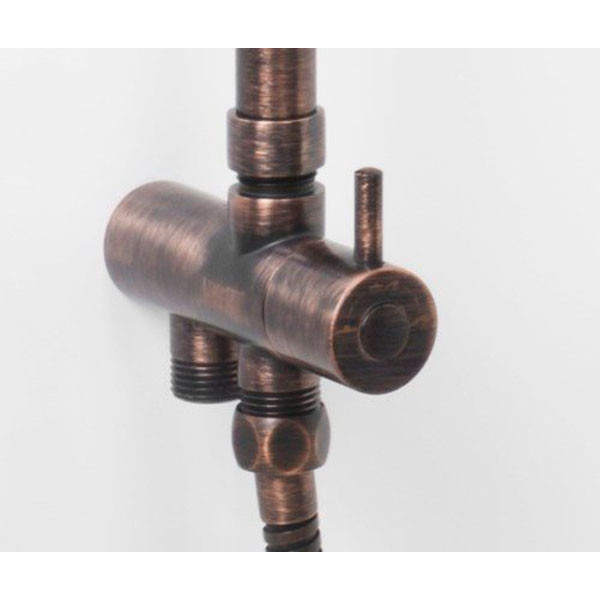 Душевой гарнитур WasserKRAFT темная бронза (A041)