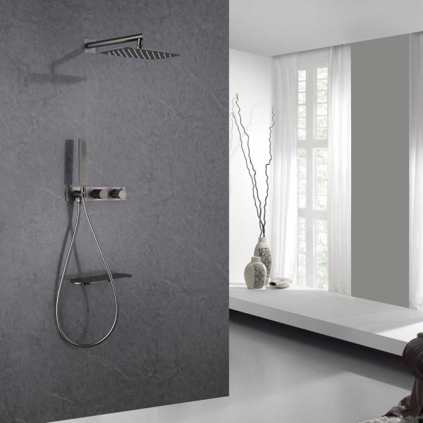 Душевая система Abber Rund Никель (AF8750NG)