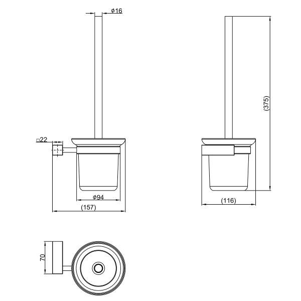 Ёршик Lemark Valday черный (LMA-8121S-BL) Ёршик Lemark Valday черный (LMA-8121S-BL)