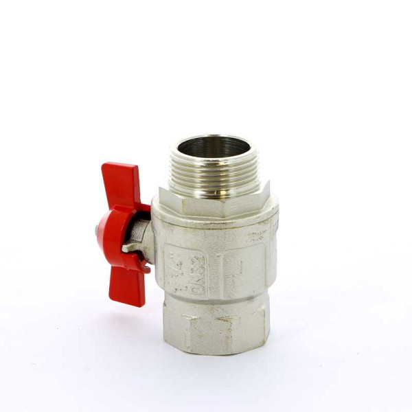 Кран Itap 1 1/4" ВН шаровый Ideal (красная бабочка) (0930114) Кран Itap 1 1/4" ВН шаровый Ideal (красная бабочка) (0930114)