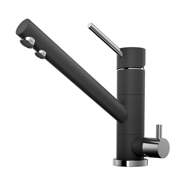 Смеситель для кухни Omoikiri Tonami-BL черный/хром (4994058)