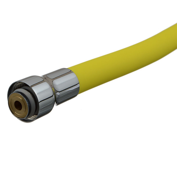 Излив гибкий Melodia LUXE жёлтый 49см (MKP20910)