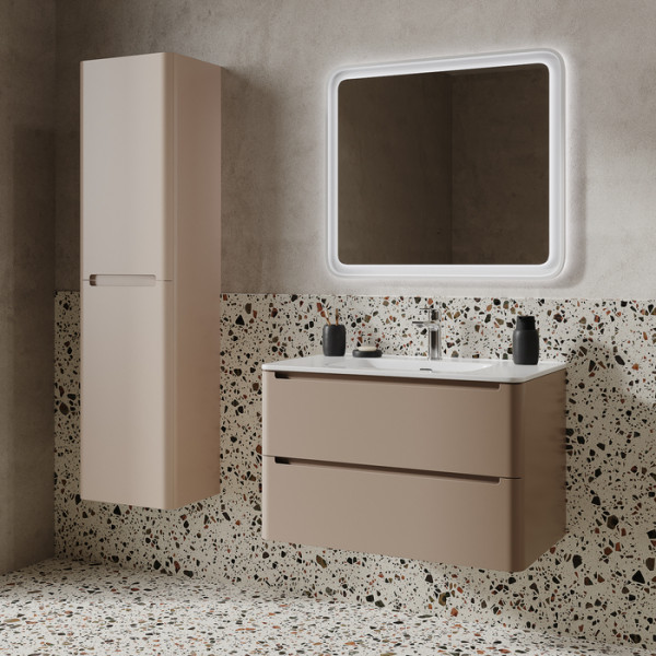 Тумба подвесная Iddis Edifice 80x46,7 капучино (EDI80C0i95)