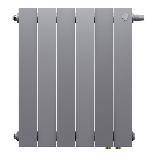 Радиатор биметаллический Royal Thermo PianoForte 500 Серебристый VR80 (6 секций) (RTPSVR803050006) Радиатор биметаллический Royal Thermo PianoForte 500 Серебристый VR80 (6 секций) (RTPSVR803050006)