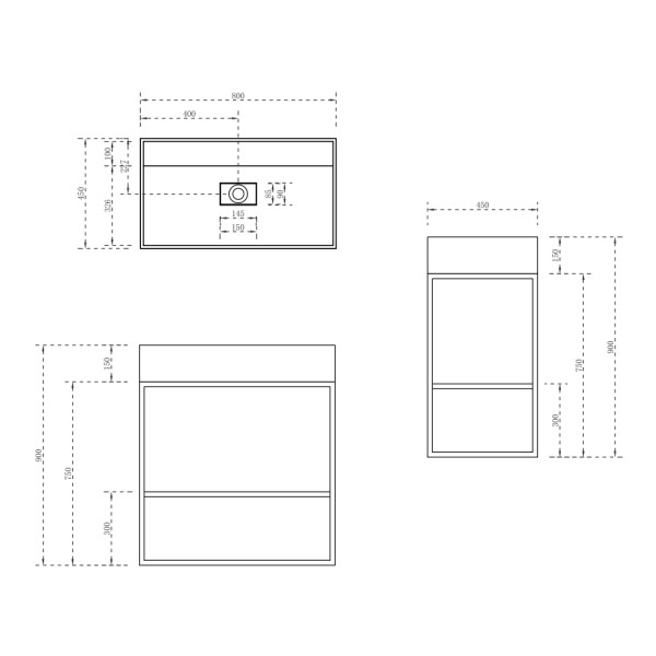 Раковина напольная Stein (белый матовый) Раковина напольная Stein (белый матовый)