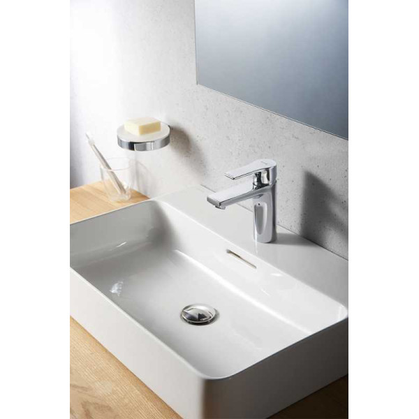 Смеситель для раковины Kludi Zenta SL хром, донный клапан (482980565) Смеситель для раковины Kludi Zenta SL хром, донный клапан (482980565)