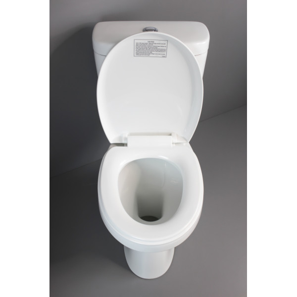 Унитаз напольный Creo Project с сиденьем микролифт (COMBO-PR1002X)