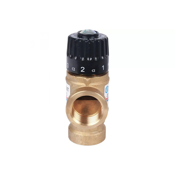 Клапан термостатический смесительный Stout 3/4" ВР 20-43°С KV 1,6 (SVM-0110-164320) Клапан термостатический смесительный Stout 3/4" ВР 20-43°С KV 1,6 (SVM-0110-164320)