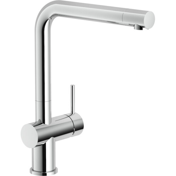 Смеситель для кухни Nobili Live хром, с вытяжным изливом (LV00113/70CR) Смеситель для кухни Nobili Live хром, с вытяжным изливом (LV00113/70CR)