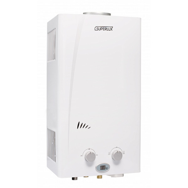 Колонка газовая Ariston SUPERLUX 10L CF NG NEW (подключение снизу) Колонка газовая Ariston SUPERLUX 10L CF NG NEW (подключение снизу)