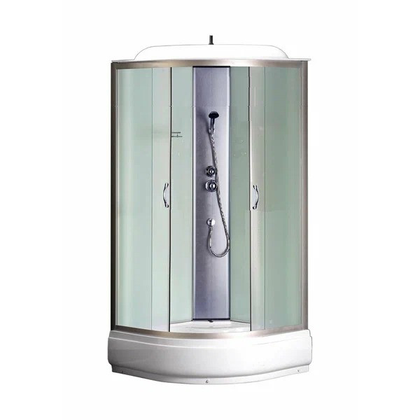 Душевая кабина Loranto 100x100 стекло матовое, профиль хром (CS-6610-25 F) Душевая кабина Loranto 100x100 стекло матовое, профиль хром (CS-6610-25 F)