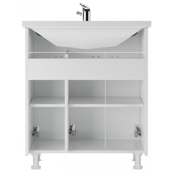 Тумба напольная Амур 70 Классик без ящика Айсберг Домино (DA1135T) Тумба напольная Амур 70 Классик без ящика Айсберг Домино (DA1135T)