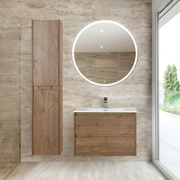 Пенал подвесной BelBagno Kraft Rovere Tabacco (KRAFT-160-2A-SC-RT-L)