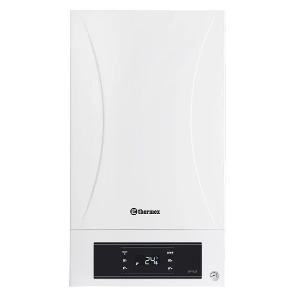 Котел газовый Thermex Sirius PM24 (24 кВт) конденсационный, двухконтурный, закрытая камера (TR302100101)