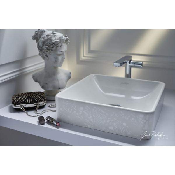Раковина накладная Jacob Delafon Vox 40x40 белая (EVG102-PT3)