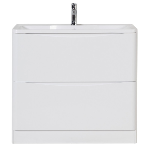 Тумба напольная BelBagno Acqua 80 Bianco Lucido (Acqua-800-2C-PIA-BL)