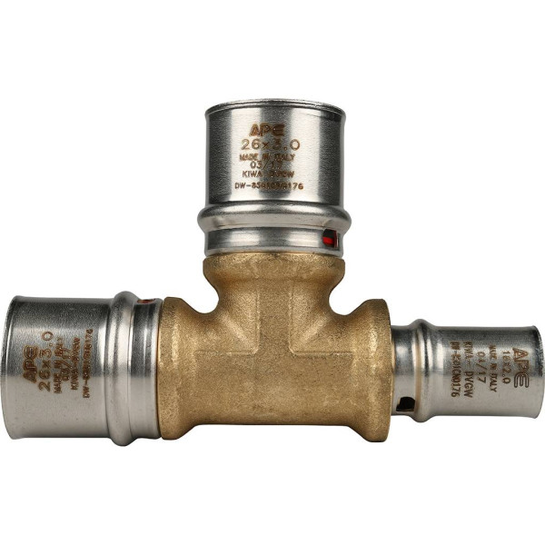 Тройник 26x26x16 Stout (пресс) (SFP-0005-262616)