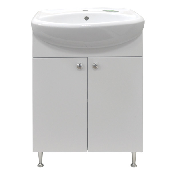 Комплект Тумба Моника New 50 напольная Loranto 53х74х42 с раковиной Арго 50 (CS00076238)