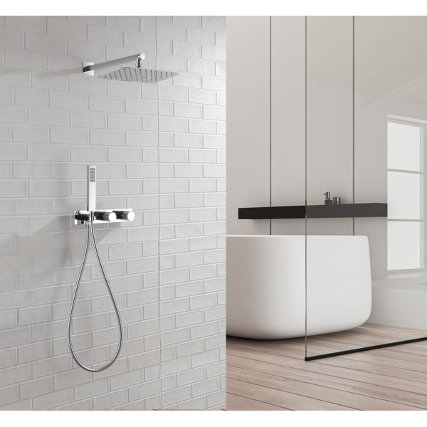 Душевая система Abber Rund  хром (AF8718)