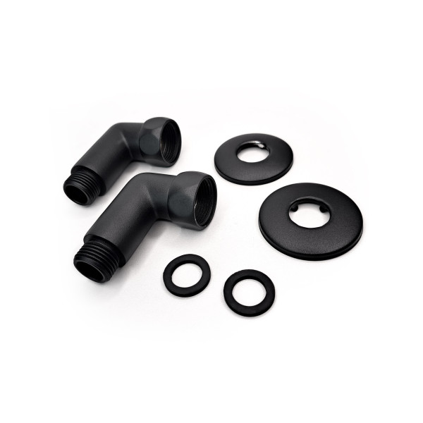 Соединение угловое Indigo г/ш 3/4"х1/2" черный муар, пара (741SCH0504BR) Соединение угловое Indigo г/ш 3/4"х1/2" черный муар, пара (741SCH0504BR)