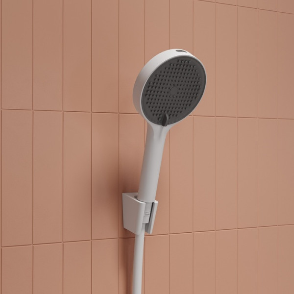 Лейка душевая Aiger белая матовая Iddis (AIG4FW0i18)