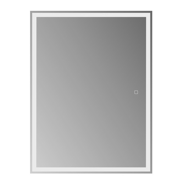 Зеркальный шкаф BelBagno 600x800x150 с одной распашной дверью с двумя стеклянными полками со встроенной подсветкой и сенсорным выключателем (SPC-GRT-6 Зеркальный шкаф BelBagno 600x800x150 с одной распашной дверью с двумя стеклянными полками со встроенной подсветкой и сенсорным выключателем (SPC-GRT-6