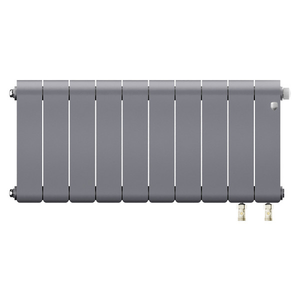 Радиатор биметаллический Royal Thermo Infinity 300 Silver Satin VR80 (10 секций) Серебристый (RTISSVR8030010) Радиатор биметаллический Royal Thermo Infinity 300 Silver Satin VR80 (10 секций) Серебристый (RTISSVR8030010)