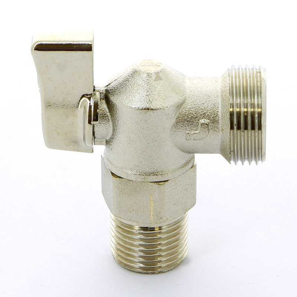 Кран угловой Itap 1/2"х3/4" НН шаровый (3920012) Кран угловой Itap 1/2"х3/4" НН шаровый (3920012)