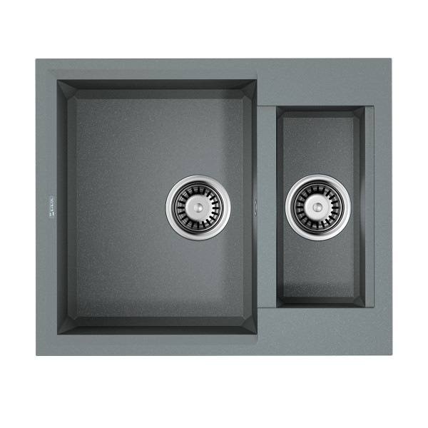 Мойка для кухни врезная Omoikiri Sakaime 60-2-GR Tetogranit/leningrad grey (4993554) Мойка для кухни врезная Omoikiri Sakaime 60-2-GR Tetogranit/leningrad grey (4993554)