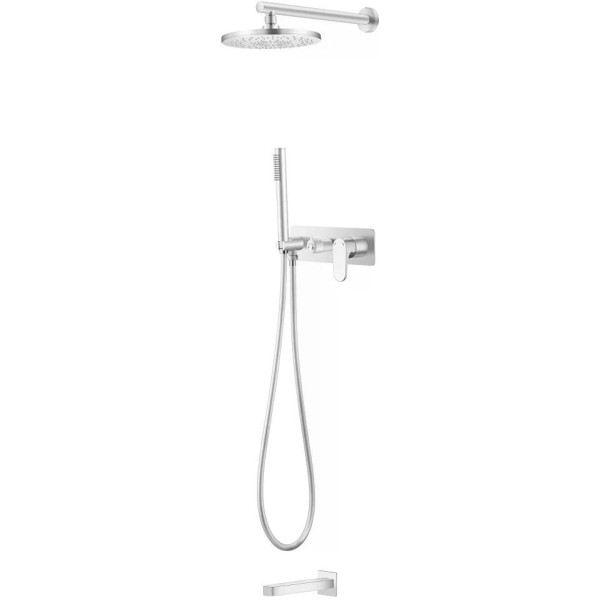 Душевая система Boheme Spectre MW (белый) (454-2-MW)