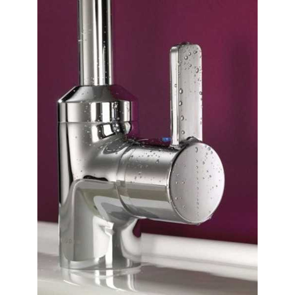 Смеситель для раковины Kludi Zenta хром, донный клапан (382550575) Смеситель для раковины Kludi Zenta хром, донный клапан (382550575)