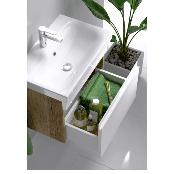 Тумба подвесная Aqwella Smart 500x510x380 дуб балтийский (SRT0105DB)