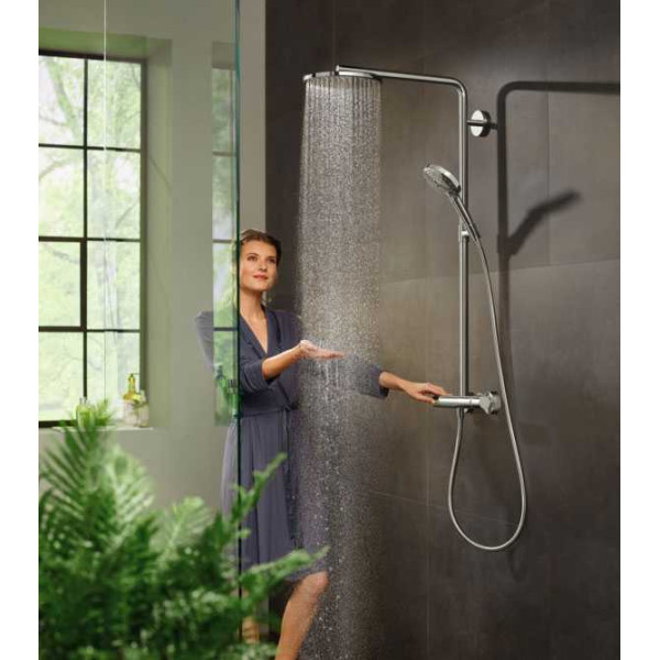 Система душевая Hansgrohe Raindance Select S 240 1j PowderRain Showerpipe (27633670)