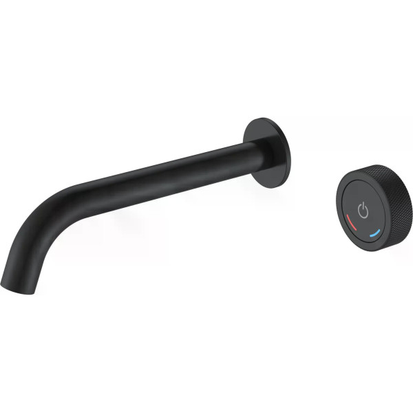 Смеситель для раковины Boheme TECH B (черный) (158/2-B)