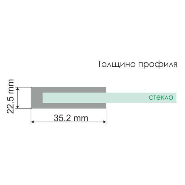 Душевая шторка для ванну WasserKRAFT Tauber 100x3x140 стекло прозрачное, профиль никель (64S02-100WS)