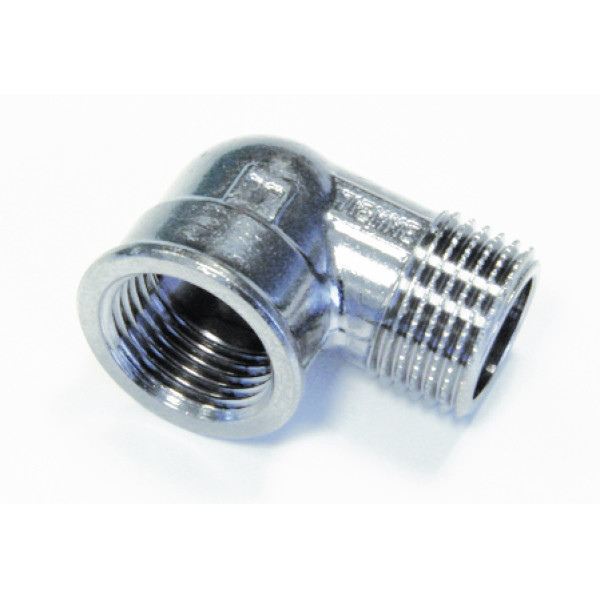 Угольник 1/2" ВН Tiemme (хром) 1500201 / 1561C000404 Угольник 1/2" ВН Tiemme (хром) 1500201 / 1561C000404