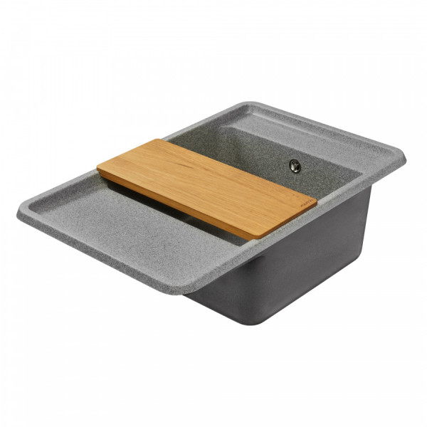 Мойка для кухни врезная Aquaton Беллис 510x780x250 серый (1.A725.0.32B.S23.0) Мойка для кухни врезная Aquaton Беллис 510x780x250 серый (1.A725.0.32B.S23.0)