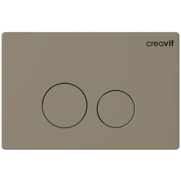 Клавиша смывная Creavit Terra капучино (GP9002.06) Клавиша смывная Creavit Terra капучино (GP9002.06)