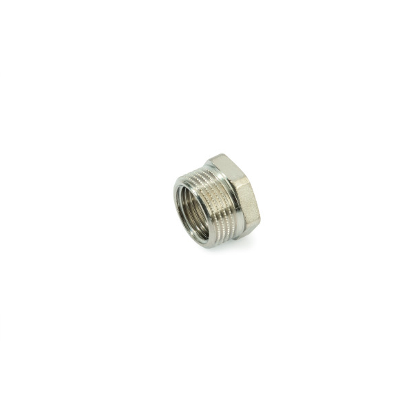 Футорка 1"Вх1 1/2"Н General Fittings (никель) 260044N141000H